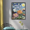 Van Gogh - Chrysanthemums-11CT Stamped Cross Stitch 40*50cm/15.75*19.69in