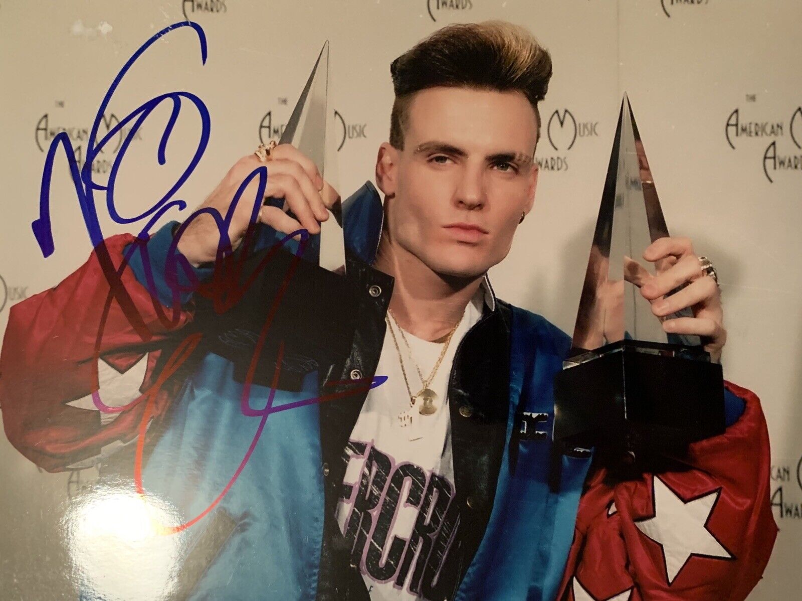 Vanilla Ice Signed Rapper - Actor 8x10 Photo Poster painting - PSA/DNA COA - Rob Van Winkle