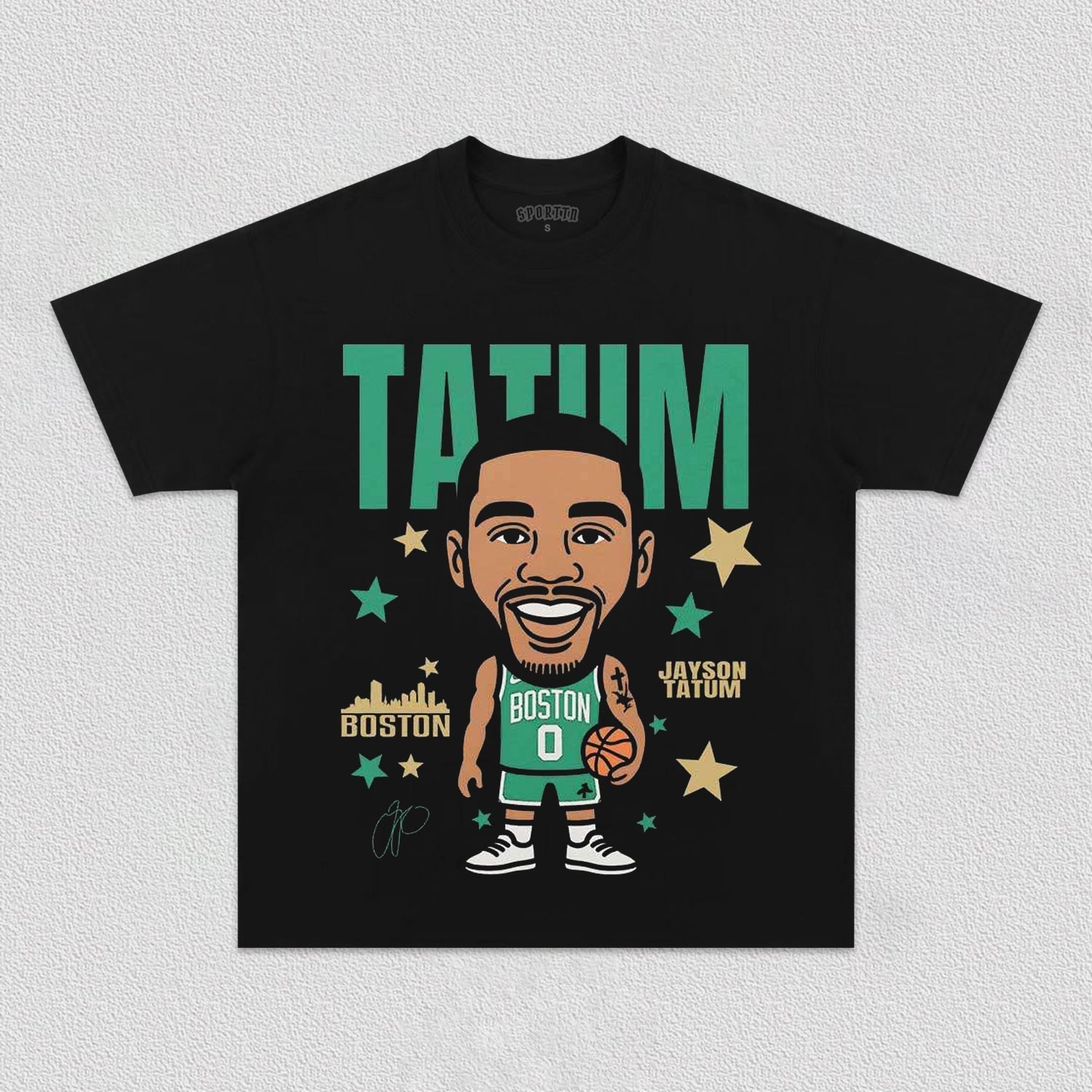 JAYSON TATUM CARTOON