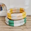 Inflatable Swimming Pool Baby  Outdoor Paddling Pool (Beige 90cm diameter)