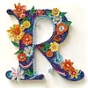 Letter Special Shaped 5D DIY Partial Drill Diamond Painting Kits for Adults Beginners Home Decor Diamond Dots Paintings Diamonds Paintings Gem Art 11.81 X11.81inch