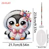 DIY Cute Penguins Diamond painting ornaments(Double-Sided)