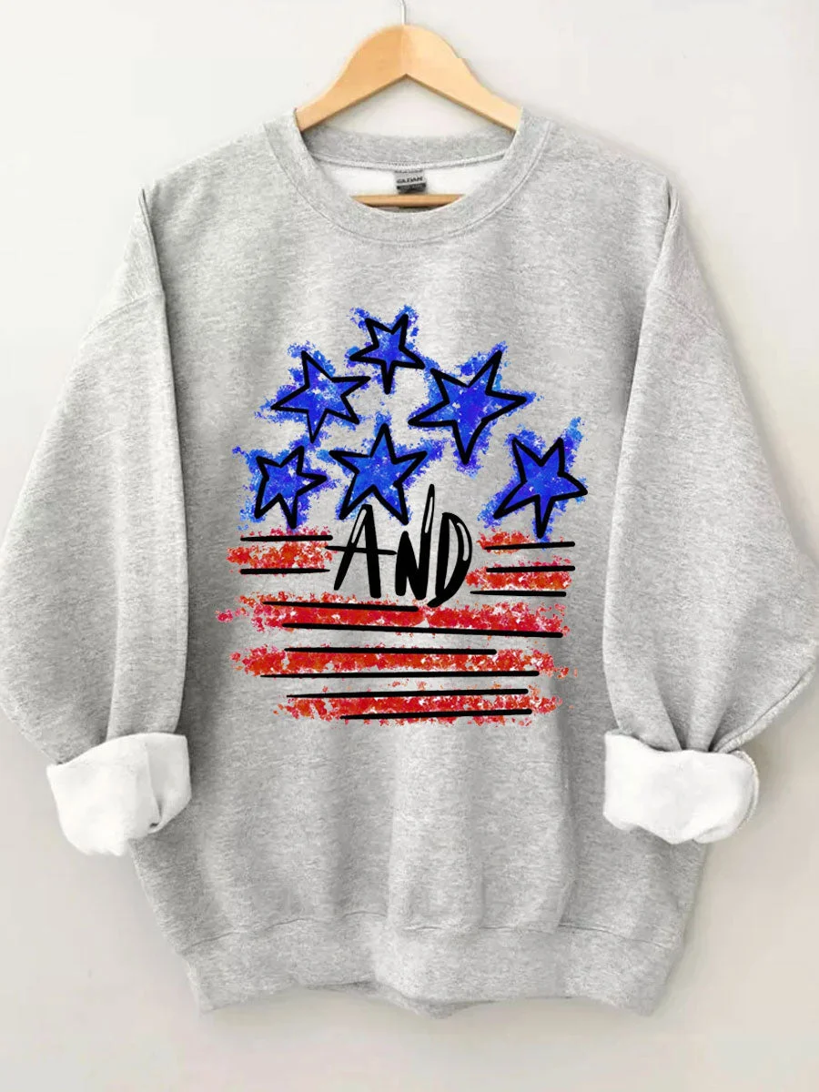 Stars And Stripes Sweatshirt