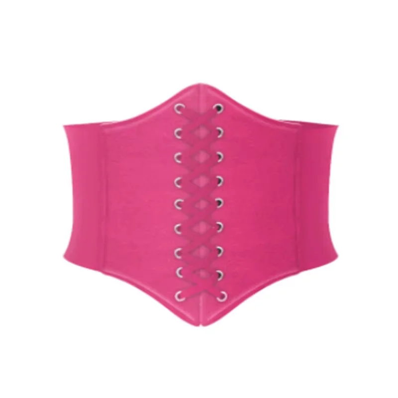 Women's Elastic Gold Corset Wide Belt Waist Strap Coat Decorative Girdle