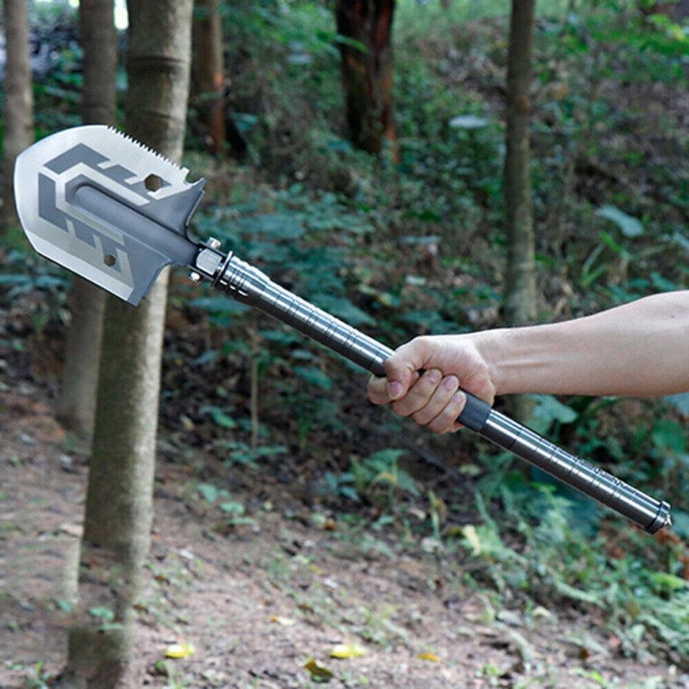 The Ultimate Survival Tool 23-in-1 Multi-Purpose Folding Shovel