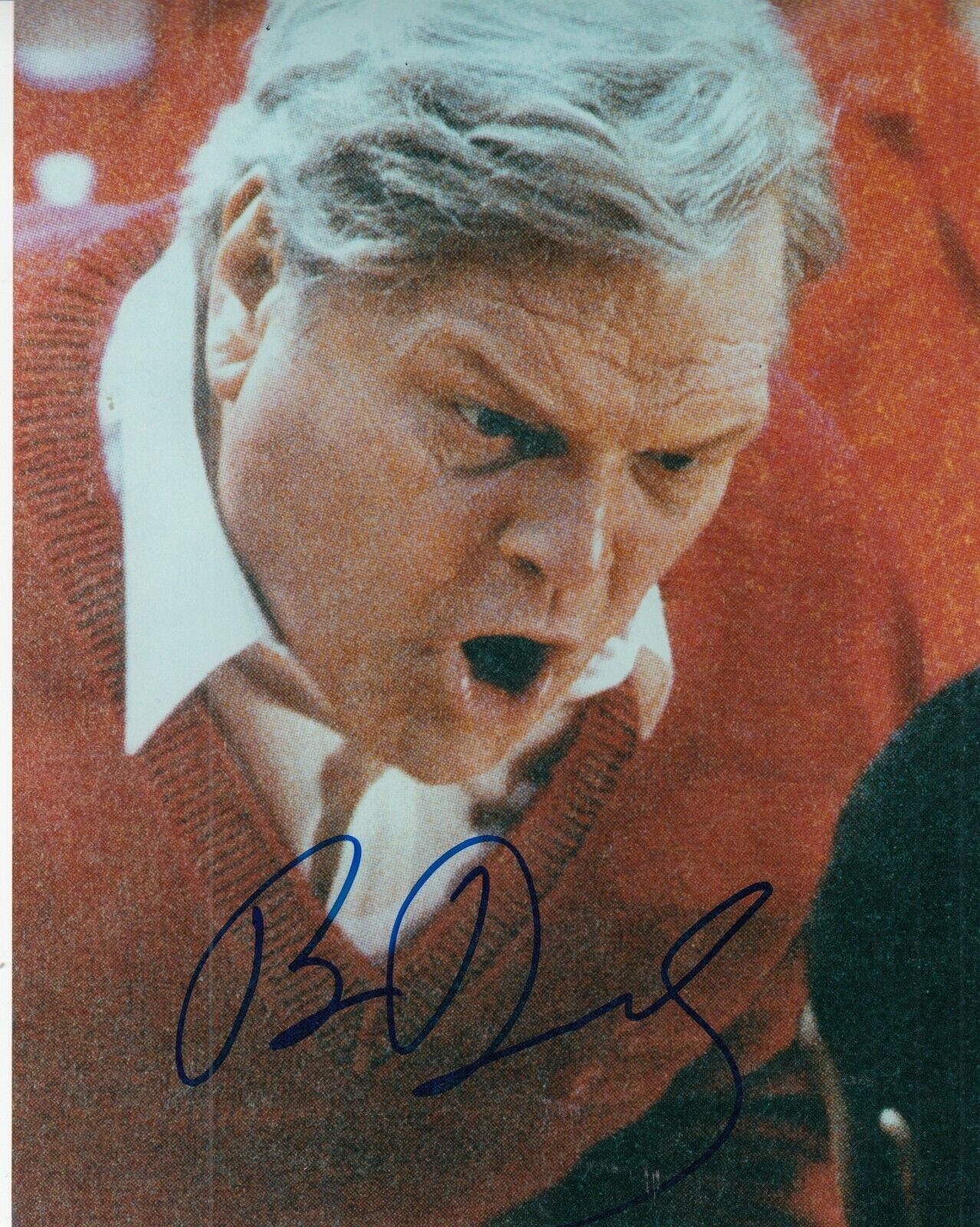 BRIAN DENNEHY signed (A SEASON ON THE BRINK) Movie 8X10 *Bobby Knight* W/COA