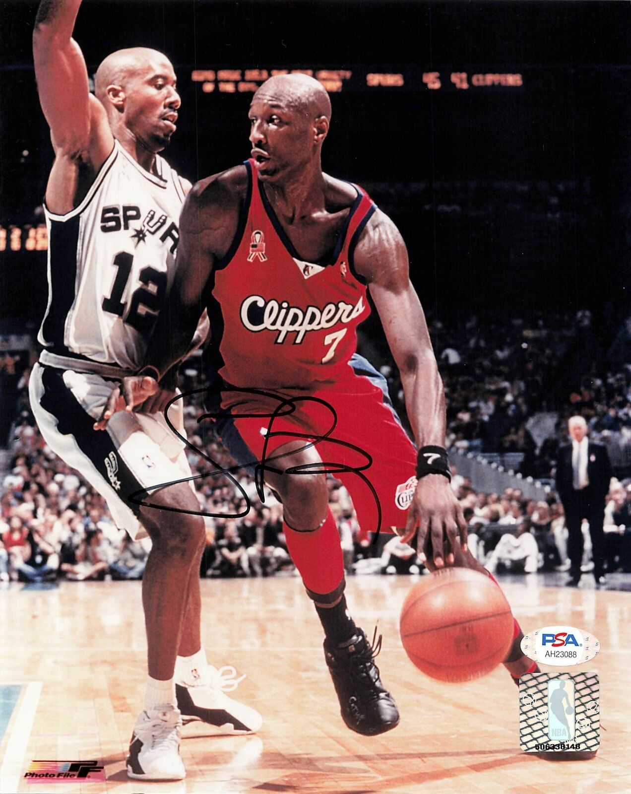 Lamar Odom signed 8x10 Photo Poster painting PSA/DNA Los Angeles Clippers Autographed