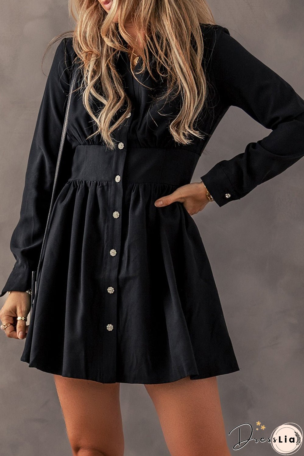 Flared Mini Dress