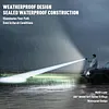 1450LM Ultra Bright Flashlight Waterproof Emergency Torch Dimmable Tent Lamp