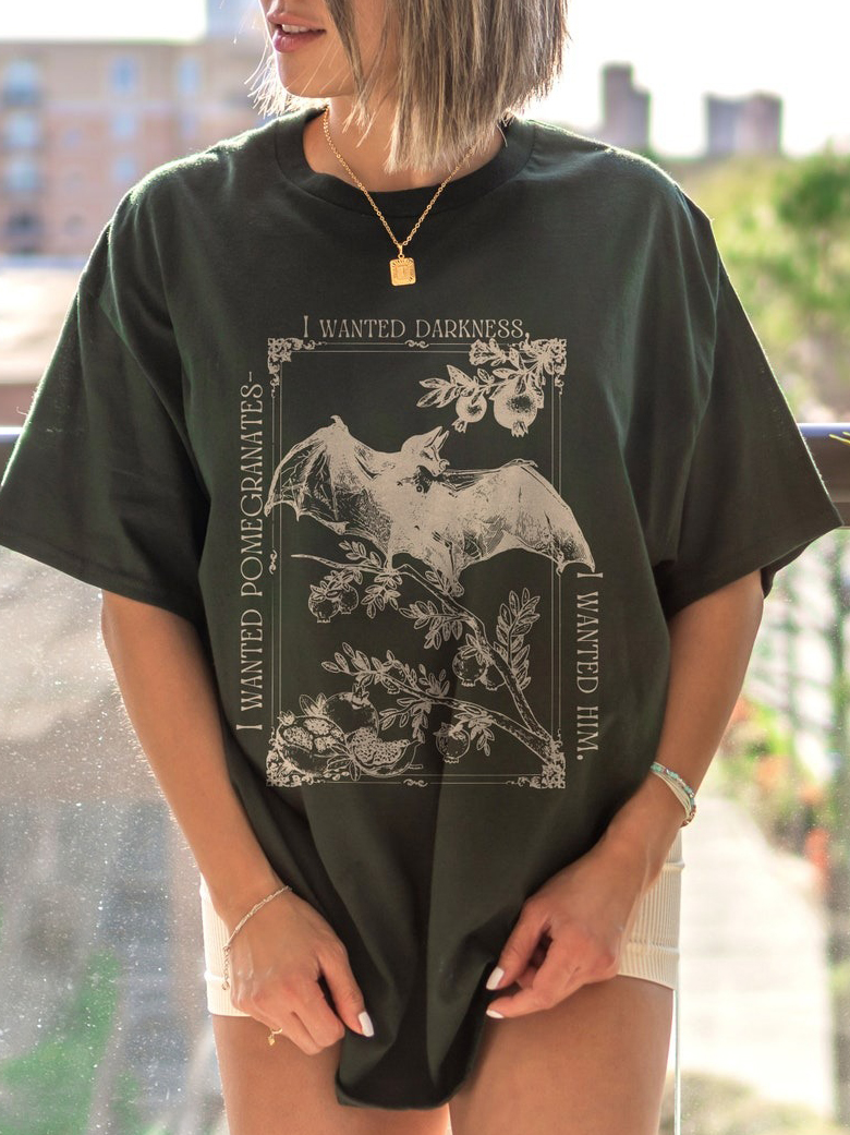 Persephone Shirt Light Academia T-shirt / TECHWEAR CLUB / Techwear