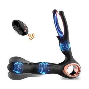 Prostate Massager Rotating Anal Vibrator Male Masturbator Butt Plug Vibrators