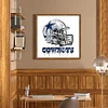 Dallas Cowboys - Rundbohrer Diamantmalerei - 40*40cm