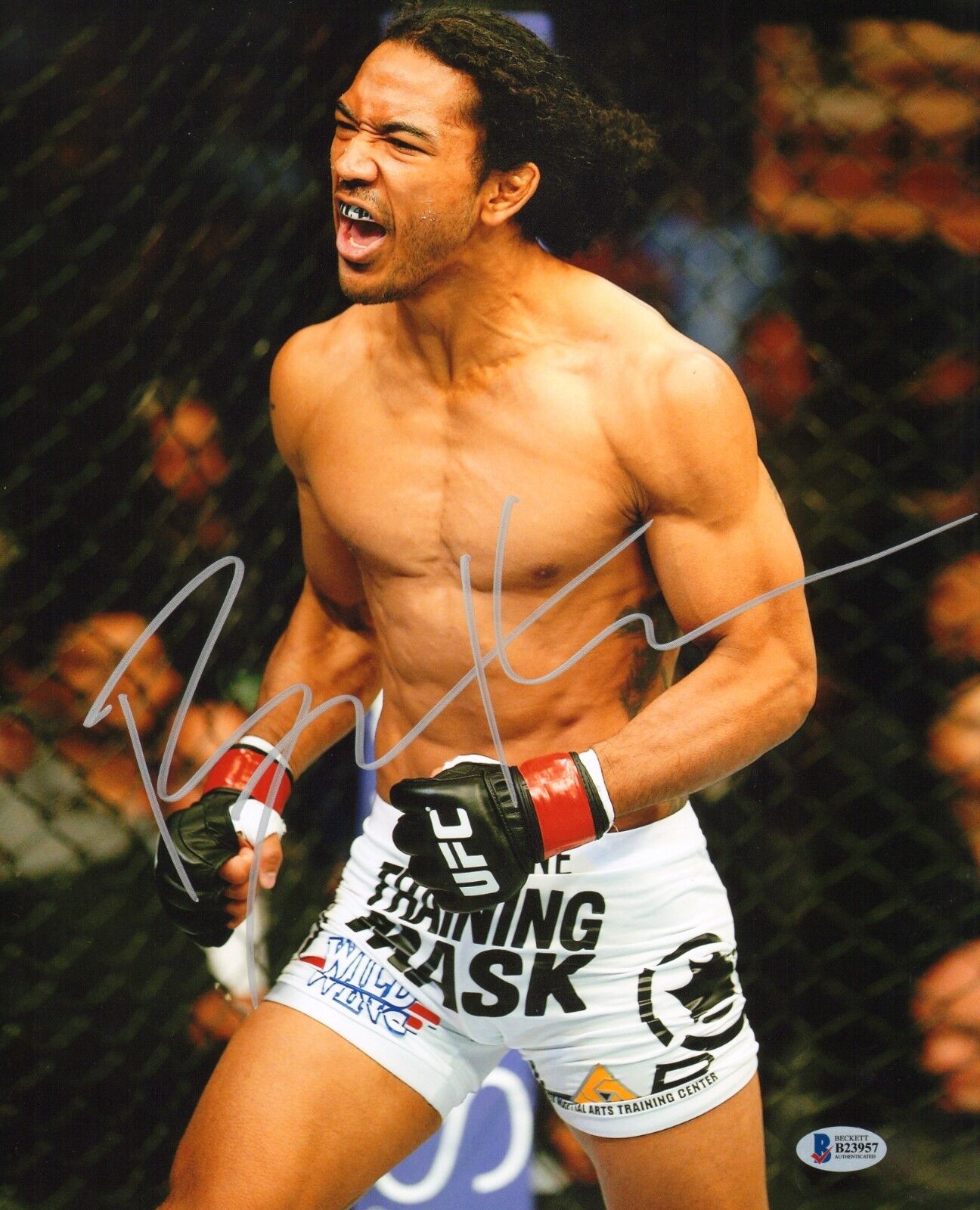 Benson Henderson Signed 11x14 Photo Poster painting BAS Beckett COA UFC Picture Autograph 144 7