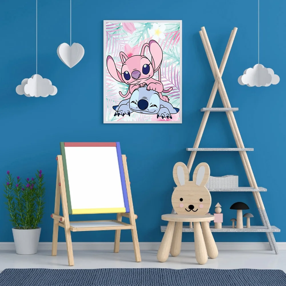 Diamond Painting - Full Round Drill - Stitch(30*40cm)