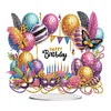 Ornement acrylique carnaval joyeux anniversaire-bricolage