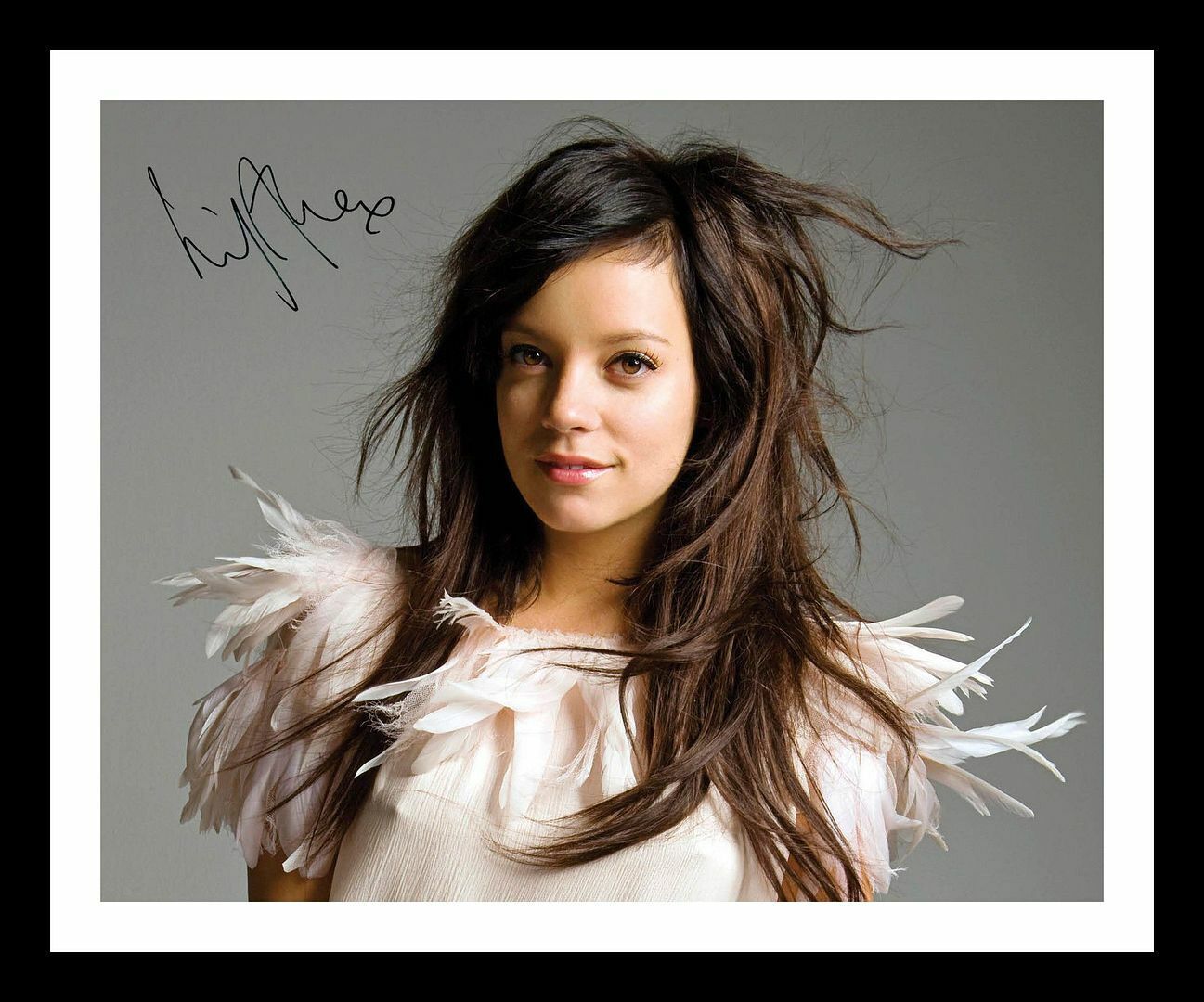 Lily Allen Autograph Signed & Framed Photo Poster painting 1