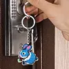 Rabbit Beaded Counted Cross Stitch Ornament Kit Cross Stitch Bead Keychain (A)