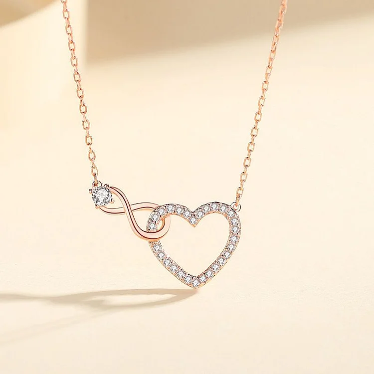 For Daughter - S925 I Love You Always And Forever Necklace