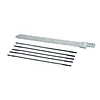 8 in 1 Hacksaw Frame Set with 6 Blades Multi Purpose Mini Hacksaws Heavy Duty Steel Saw for Metal Woodworking Glass Rubber PVC Pipes