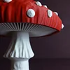 3D Printed Mushroom Lamp - Unique Toadstool Night Light for Home Decor, LED Fairy Light, Whimsical Fungi Lamp Gift