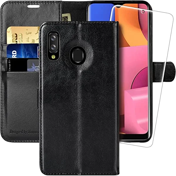 MONASAY Samsung Galaxy A20 Wallet Case/Galaxy A30 Wallet Case, 6.4 inch