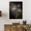 DIY Pearl Painting Fireworks for Home Wall Decor with Frame(40*30cm)