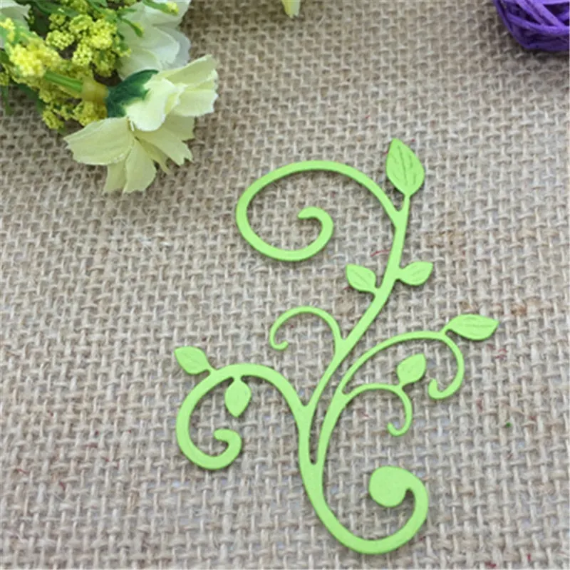 Leaves Metal Cutting Dies Stencil Scrapbooking Photo Album Card Paper Embossing Craft DIY