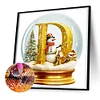 Diamond Painting-DIY Full Round Drill Christmas Crystal Ball D