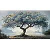 Arbre de r&ecirc;ve-perceuse ronde peinture diamant-70*40cm (grande taille)