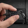 Mini Multi-Tool Set Multifunctional Screwdriver with LED EDC Keychain Shape Screwdrivers Wear Resist Stainless Steel Phillips Screwdriver For Daily Life And Outdoor Activities