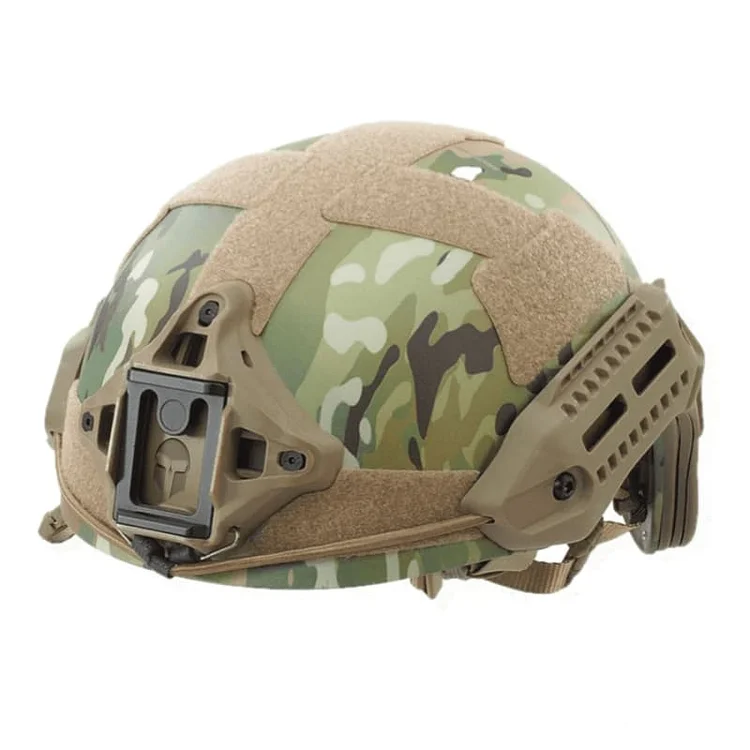 Fast Style Helmet Camouflage L110 NIJ Level IV High Cut Protection Helmet Fast Combat II Ballistic Helmet Bulletproof Helmets