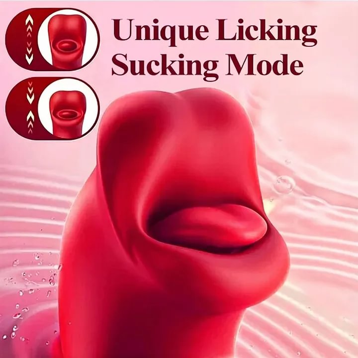 RoseWave Tongue Duo - Licking & Rabbit Massager