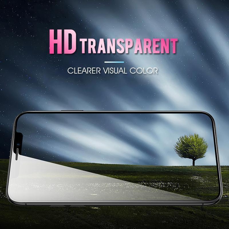 2 Pieces Full Coverage Tempered Glass Screen Protector for iPhone X XS MAX XR 8 Plus 7 Plus 8 7 6S Plus 6 Plus