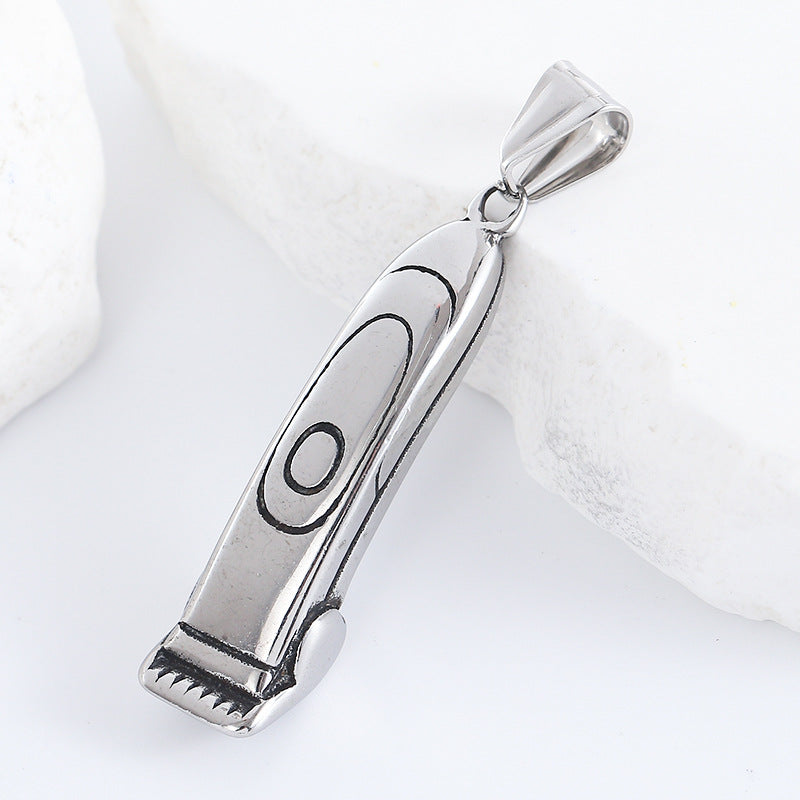 IG Style Stainless Steel Distressing Pendants