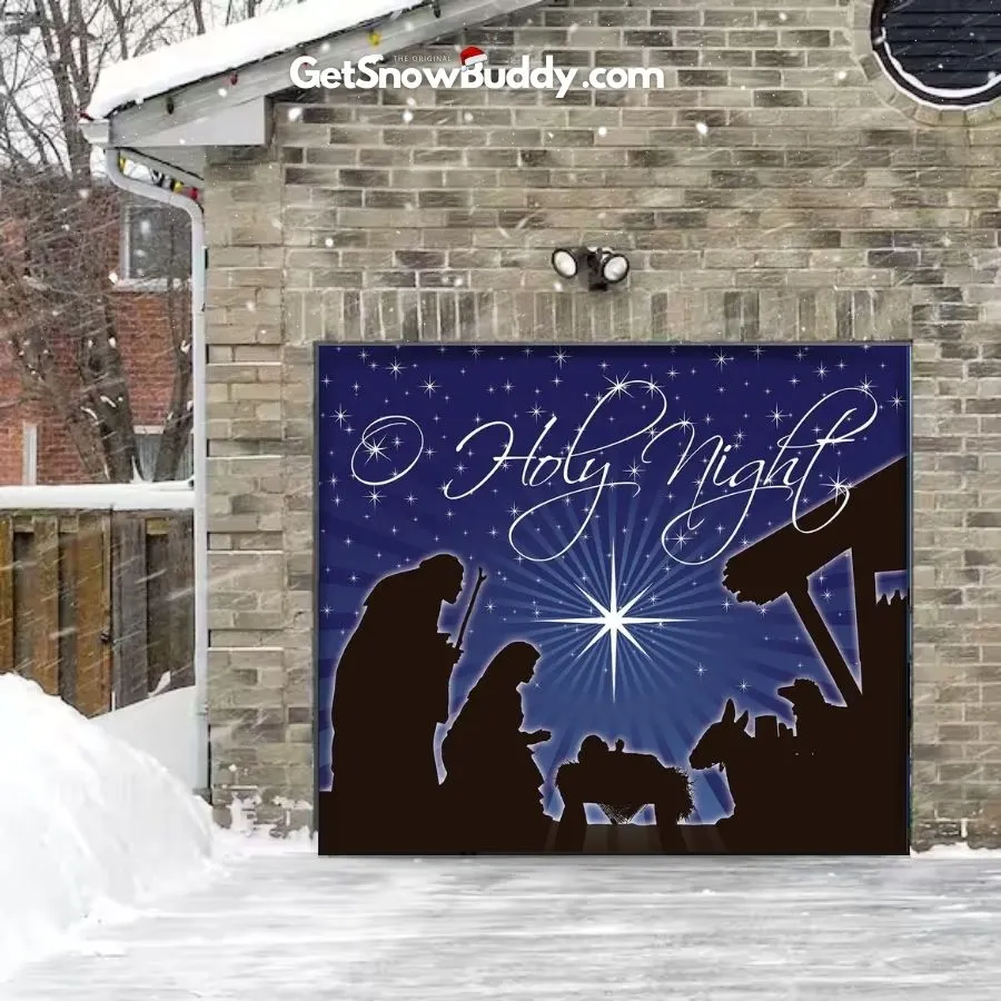 SnowBuddy Garage Door Covers Christmas 2024 Buy 2 Free Shipping