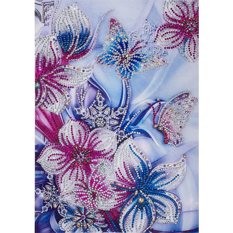 Flowers Special Part Drill Diamond Painting 30X40CM(Canvas) gbfke