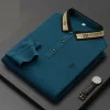 Casual embroidered polo shirt