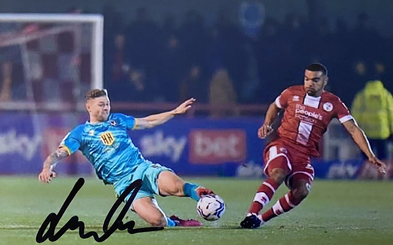 James Clarke Genuine Hand Signed Newport County 6X4 Photo Poster painting 2