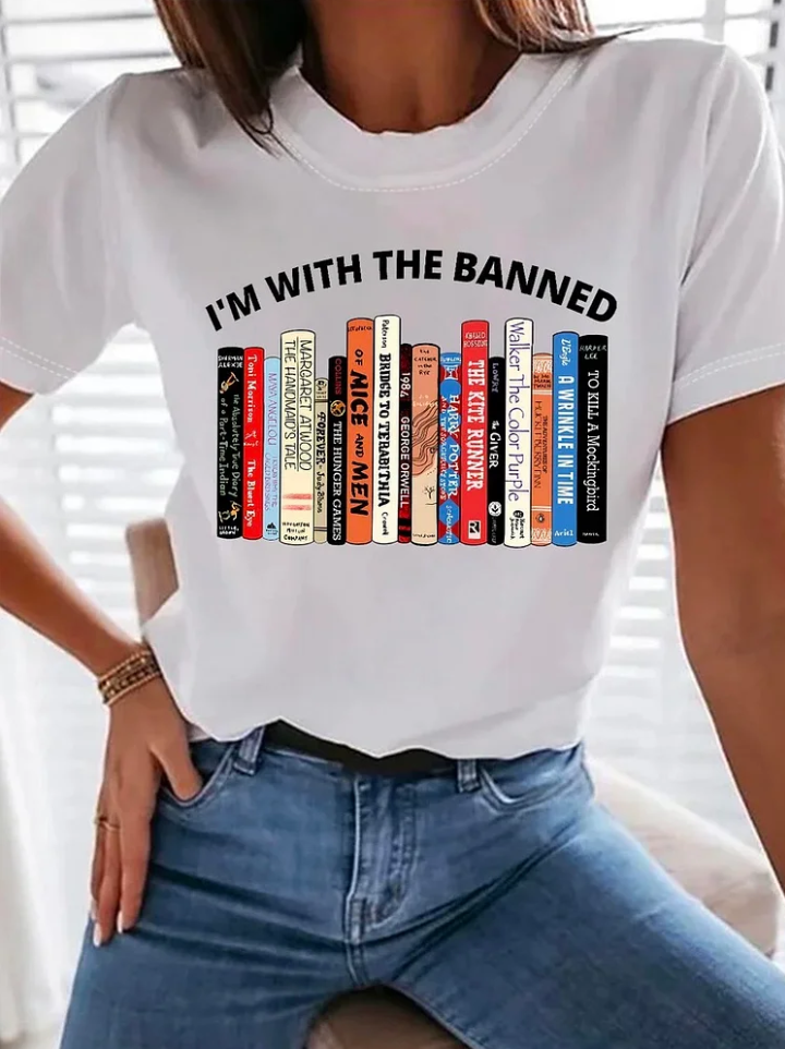I'm With The Banned Print Women's T-shirt