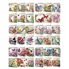 6Pcs DIY Diamond Painting Greeting Card Set with Envelopes Crystal Painting Art Greeting Cards for Beginner Adult Holiday Gifts