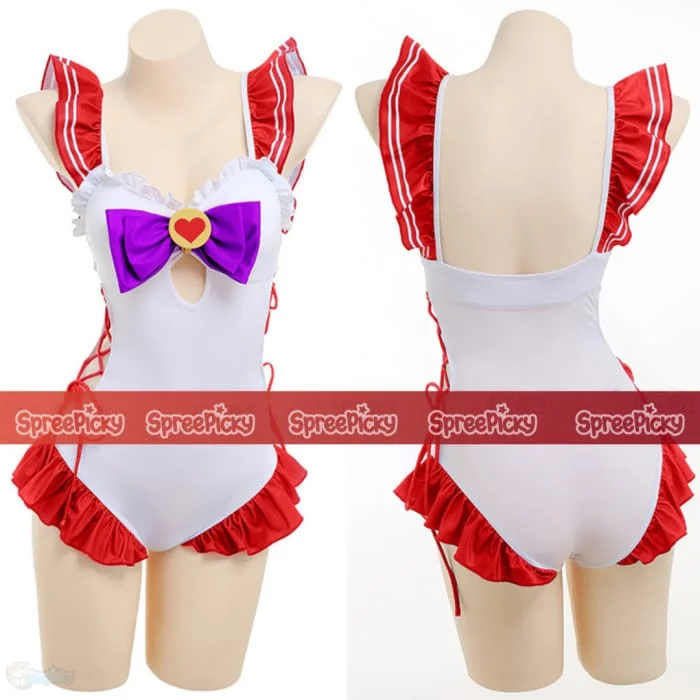 Anime Sailor Moon Cosplays Tsukino Usagi Swimsuit BG001