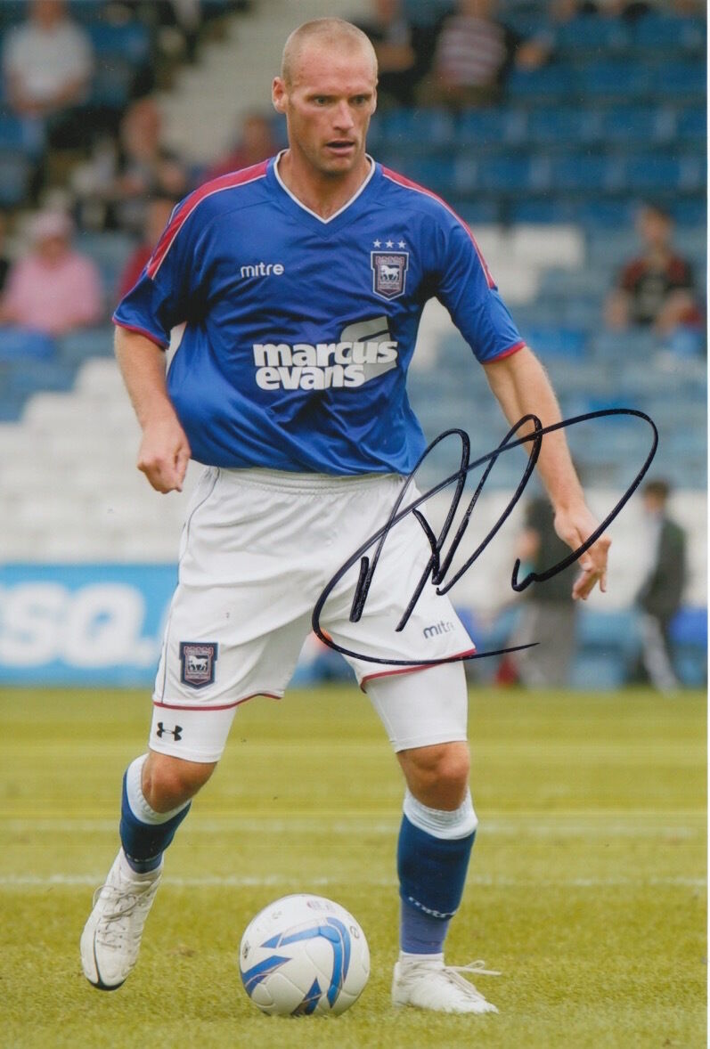 IPSWICH TOWN HAND SIGNED ANDY DRURY 6X4 Photo Poster painting 3.