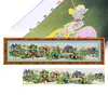 European Town-11CT Stamped Cross Stitch 217*45cm/85.43*17.72in (Big Size)