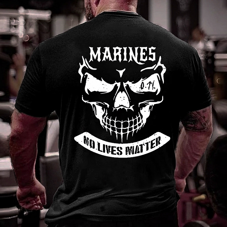 Marines No Lives Matter T-shirt