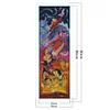 (Multi Style)Disney-Full Embroidery 3 Strands 11CT Stamped Cross Stitch-30*90CM-Large Size