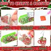 10 Pairs Christmas Cup Diamond Painting Jewel （Double-Sided)