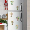 6Pcs Kreuz - 5d DIY Handwerk Aufkleber Magnet