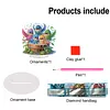 Happy Bird Diamond Dot Painting Ornament DIY Double Sided Acrylic Stand