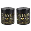 Solar Powered Outdoor Hummingbirds Wall Lamps Wall-Mounted Garden Lights