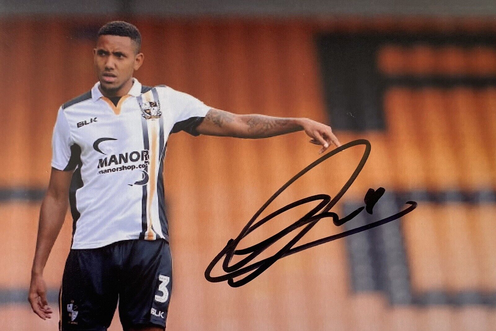 Cristian Montano Genuine Hand Signed Port Vale 6X4 Photo Poster painting 3